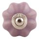 Lavender Medium Ceramic Melon Dresser Knob online